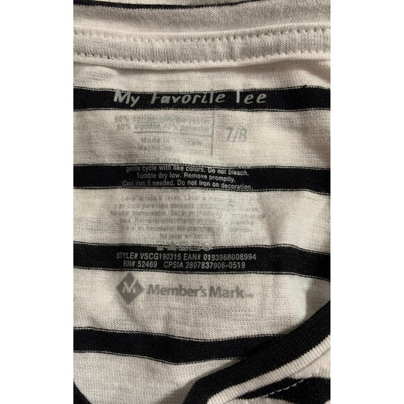 Member's Mark My Favorite Tee. Size 7/8. - Picture 4 of 4